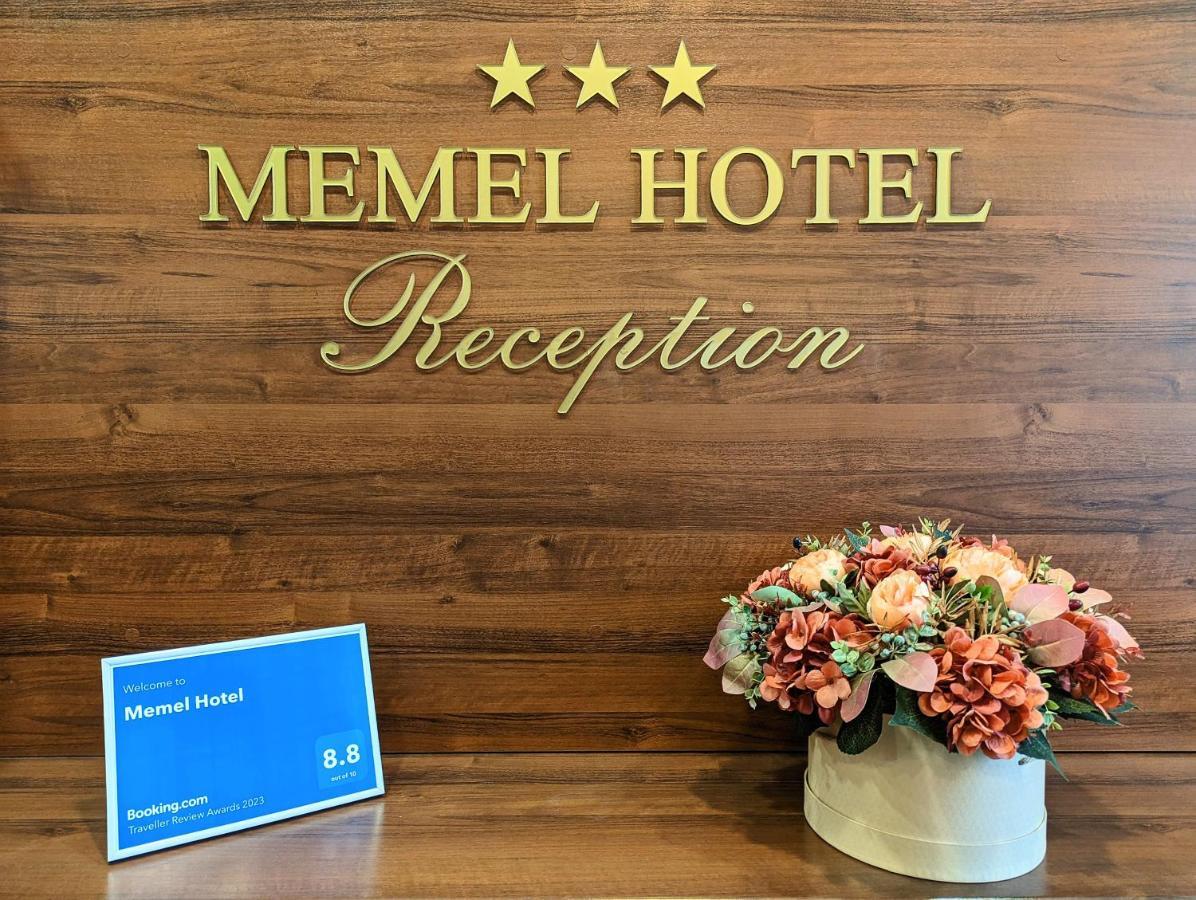 Memel Hotel Klaipėda Esterno foto